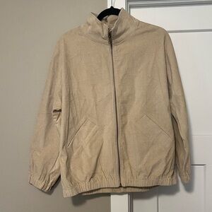 Avenue Tan Utility Jacket Versatile and Durable